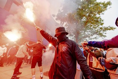 Can't start a fire without a spark: On the ground at the Hudson River Derby in New York City