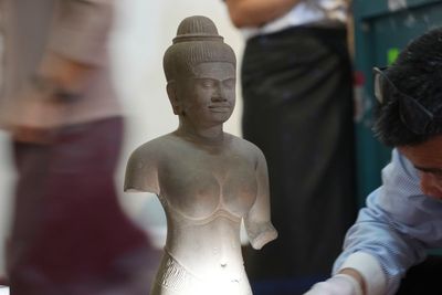 Cambodia welcomes the Metropolitan Museum's repatriation of statues looted over decades of turmoil