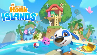 Talking Hank stars in a new mobile gaming adventure from Talking Tom & Friends that combines virtual pet caretaking with exciting island exploration