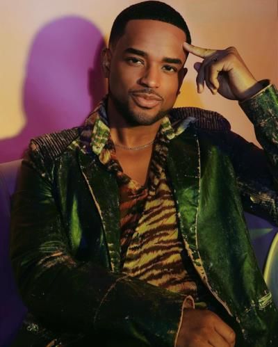 Larenz Tate Showcasing His Charisma In A Captivating Photoshoot