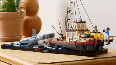 You're gonna need a bigger shelf, because Lego Jaws just arrived