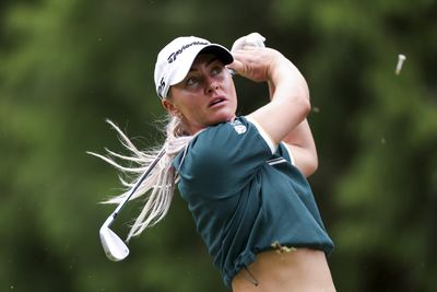 Leona Maguire leads Aramco London event; Charley Hull WDs after ‘nasty fall’