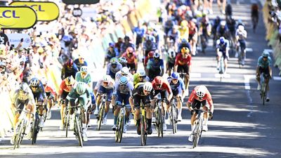 Dylan Groenewegen edges home first in bunch dash for Tour de France stage six