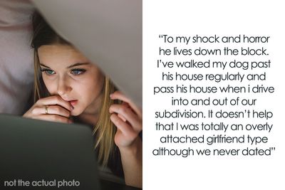 Woman Is Horrified To Find Her Crush From 20 Years Back Living Just A Block Away From Her