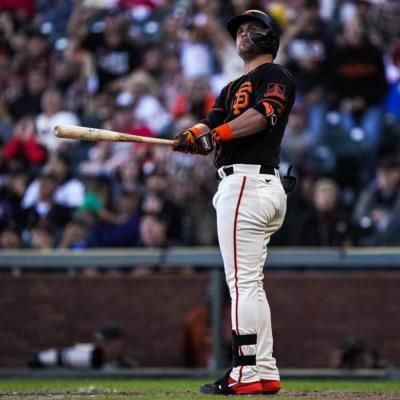 JD Davis And Teammates Celebrate Victory On Baseball Field