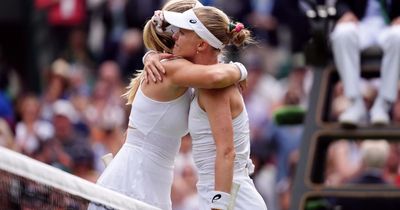 Harriet Dart fought through tears to beat Katie Boulter