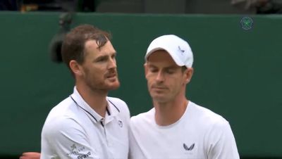 Andy Murray gets emotional Wimbledon tribute after doubles defeat as retirement looms