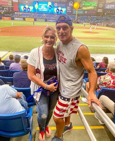 Doug Flutie And Partner Radiate Joy At Match Together