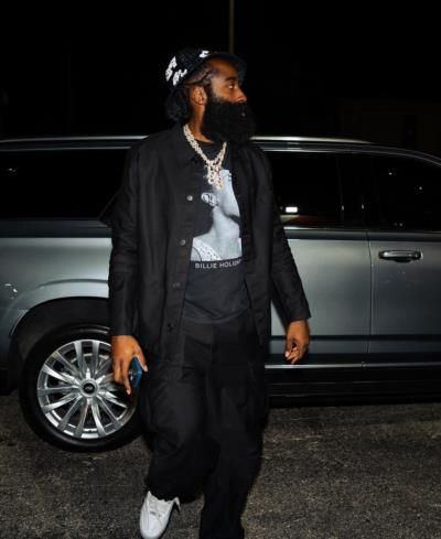 James Harden's Nighttime Fashion Showcases Style And Cool Demeanor