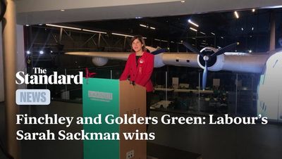 Finchley and Golders Green: Labour's Sarah Sackman wins Margaret Thatcher's former constituency from Tories