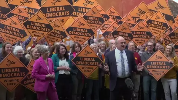 Ed Davey's Lib Dems topple three Cabinet ministers as they win record number of seats