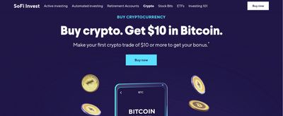 SoFi Invest crypto trading platform review