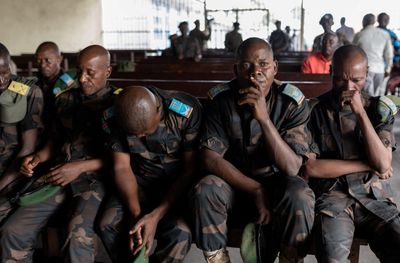 Soldiers in DR Congo condemned to death for 'fleeing the enemy'