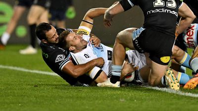 Sharks slump to another NRL loss at hands of Titans