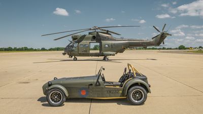 British sports car builder Caterham teams up with the RAF to create this bespoke machine