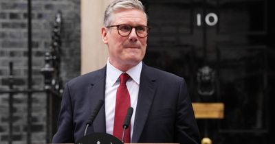 Keir Starmer delivers first speech as Prime Minister outside No 10