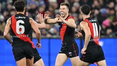 Bombers claim top-eight scalp by stunning Magpies