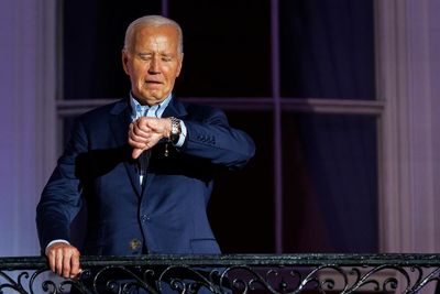 Joe Biden says he’s not ‘going anywhere’ but admits he needs more sleep