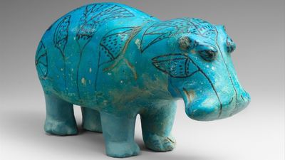 'William the Hippo': The ancient Egyptian statuette deliberately crippled to prevent it wreaking havoc in the afterlife