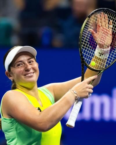 Jelena Ostapenko's Radiant Joy: A Celebration Of Passion