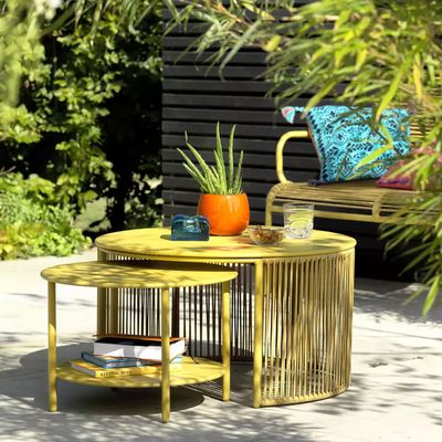 This Habitat garden nesting table is a dream for small spaces - and a steal at £75 in the Argos sale