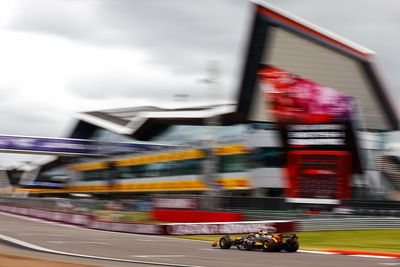 F1 British GP: Norris completes Friday clean sweep as rain scuppers late FP2 runs