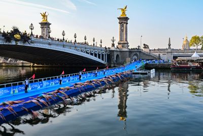 Paris Olympics share backup plans for open water swimming, triathlon if Seine River remains too dirty
