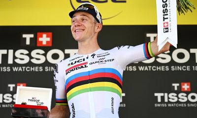 Tour de France: Remco Evenepoel powers to stage seven time trial victory