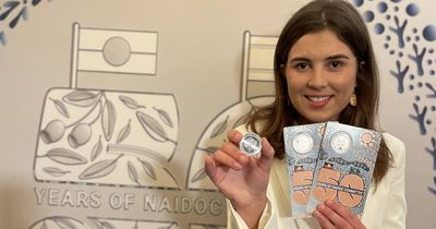 Cortney designs new 50th anniversary NAIDOC coin