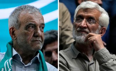 Reformist Masoud Pezeshkian leads hard-liner Saeed Jalili in Iran presidential runoff election