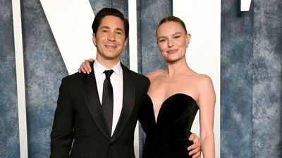 Justin Long and Kate Bosworth's dining room taps into a beloved trend that infuses modern homes with rustic, organic beauty