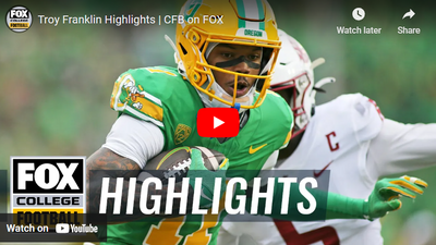 Check out these highlights of Broncos rookie WR Troy Franklin