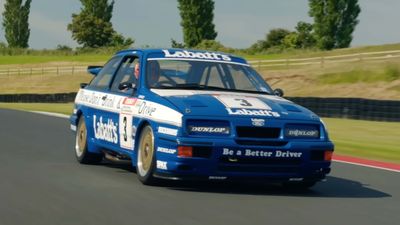 Tiff Needell, the Best To Ever Do It, Reunited With Sierra Cosworth Race Car