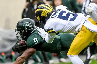 Spartans open as massive underdog in rivalry matchup vs. Michigan