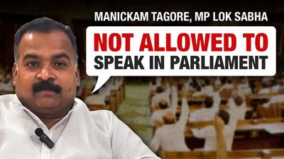 ‘Not allowed to speak in parliament’: Manickam Tagore on Modi govt, INDIA bloc, media access