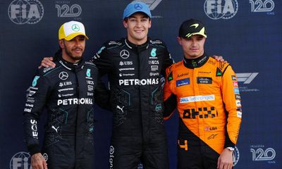 Russell on pole for F1 British Grand Prix as home trio take top three spots