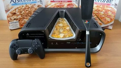 PizzaStation 5 Development Pizza Kit sold for $6,500 — thinly-disguised Sony PS5 dev kit slips past Sony