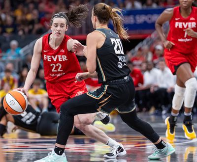 Caitlin Clark gave a very funny explanation for why she was trying to quiet Fever fans after recording her historic triple-double