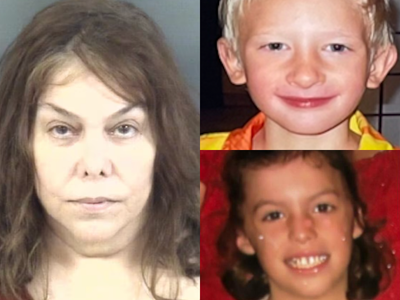 A child was forced to dismember the bodies of their siblings after their mother killed them, police say