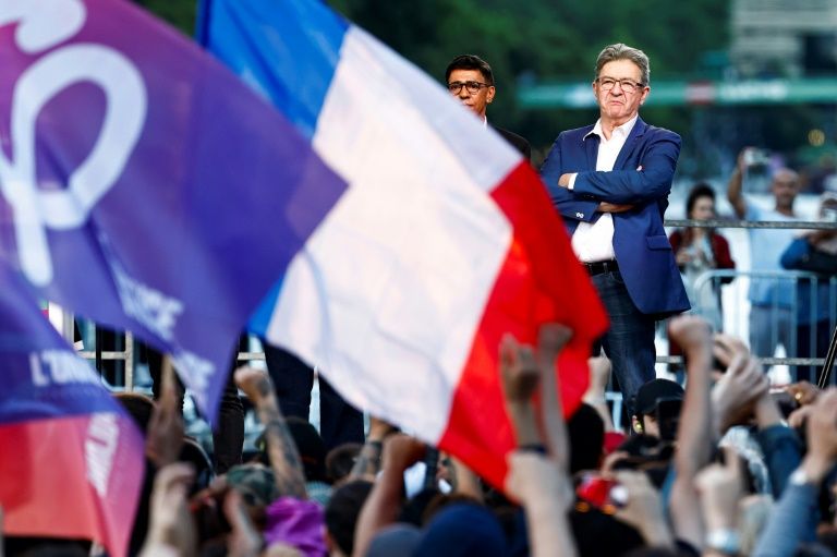 French Leftist Leader Melenchon Says Left 'Ready To Govern'