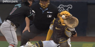 Matt Waldron’s gravity-defying knuckleball played out like a cruel joke on Padres catcher Kyle Higashioka