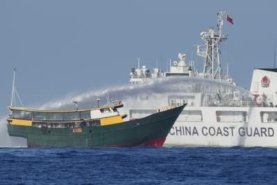 China's 'Monster' Coast Guard Ship Intimidates Philippines In Dispute