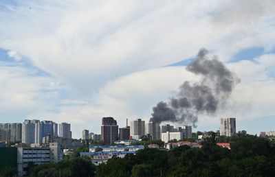 Russian Missiles Kill 20 In Ukraine, Gut Kyiv Children's Hospital