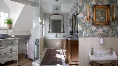 Should you use vintage pieces in your bathroom? Interior designers on the best way to decorate with pre-loved furniture and decor