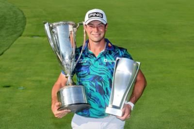 Viktor Hovland's Winning Moment: A Celebration Of Golf Excellence