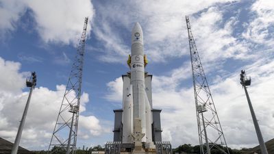 Europe's new Ariane 6 rocket launching for 1st time ever today