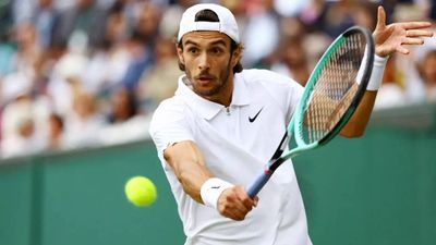 Musetti tames big-serving Mpetshi Perricard to enter Wimbledon quarter-final