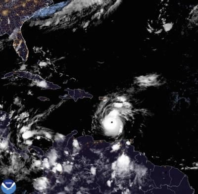 Beryl Strengthens To Category 1 Hurricane Near Houston