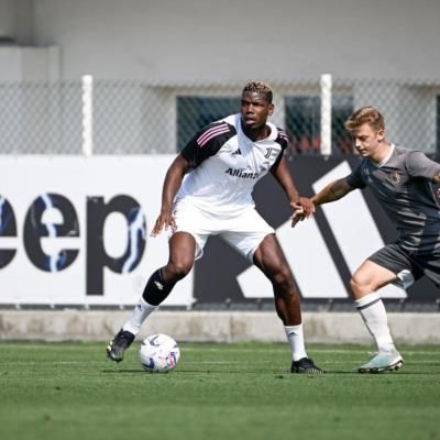 Paul Pogba Focused On Improving Football Skills During Practice