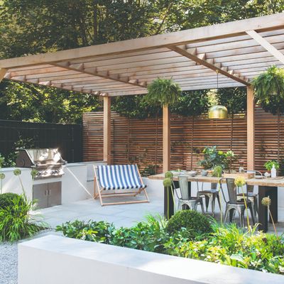 11 covered outdoor kitchen ideas for sheltered cooking and dining